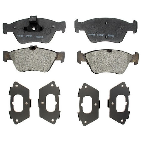 Raybestos 96-04 M-Benz-C Class/E Class/Sl Class-Fr Brake Pad Set, Pgd710M PGD710M